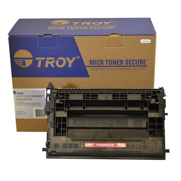 Remanufactured Troy High Yield Magnetic Ink Character Recognition Toner, Black, Yield 25000 Remanufactured Troy High Yield Magnetic Ink Character Recognition Toner, Black, Yield 25000