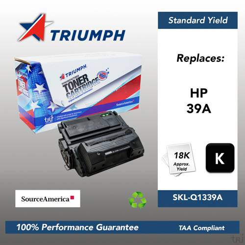 Remanufactured Skilcraft Toner, Black, Yield 18000 Remanufactured Skilcraft Toner, Black, Yield 18000