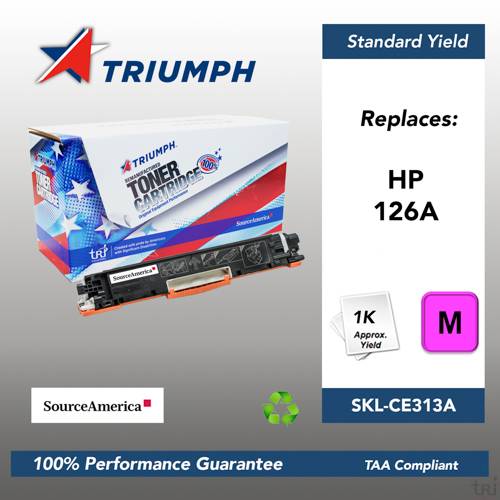 Remanufactured Skilcraft Toner, Magenta, Yield 1000 Remanufactured Skilcraft Toner, Magenta, Yield 1000