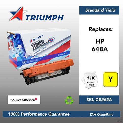 Remanufactured Skilcraft Toner, Yellow, Yield 11000 Remanufactured Skilcraft Toner, Yellow, Yield 11000