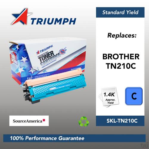 Remanufactured Skilcraft High Yield Toner, Cyan, Yield 1400 Remanufactured Skilcraft High Yield Toner, Cyan, Yield 1400