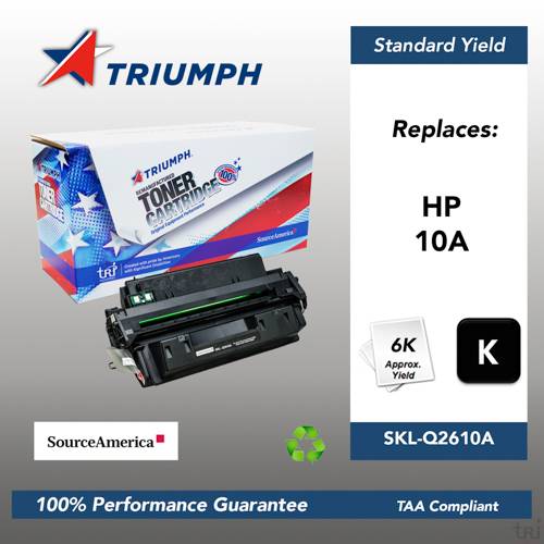 Remanufactured Skilcraft Toner, Black, Yield 6000 Remanufactured Skilcraft Toner, Black, Yield 6000