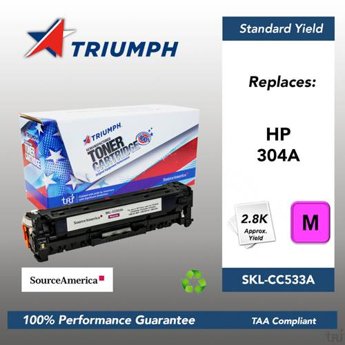 Remanufactured Skilcraft Toner, Magenta, Yield 2800 Remanufactured Skilcraft Toner, Magenta, Yield 2800
