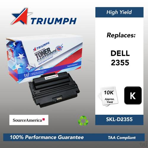 Remanufactured Skilcraft High Yield Toner, Black, Yield 10000 Remanufactured Skilcraft High Yield Toner, Black, Yield 10000