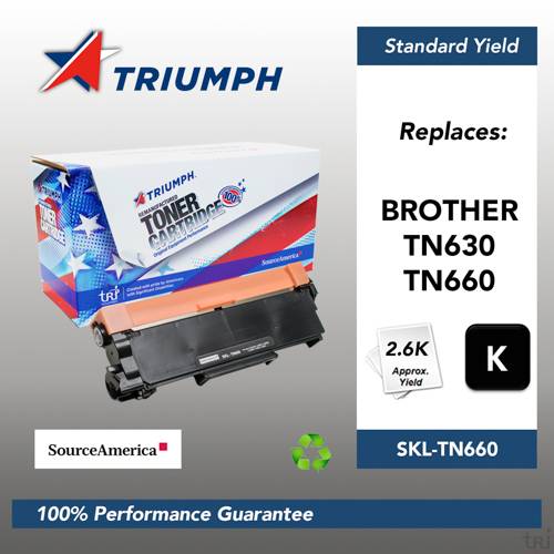 Remanufactured Skilcraft Toner, Black, Yield 1200