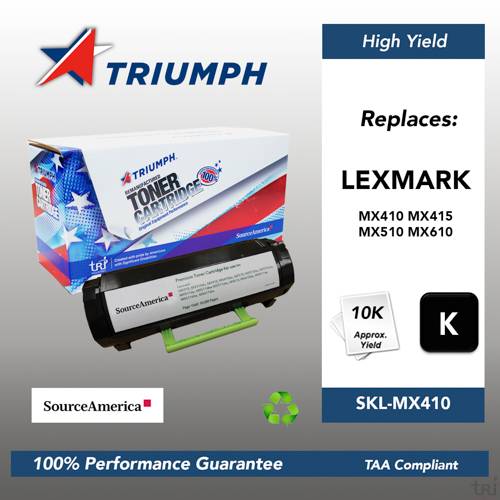 Remanufactured Skilcraft High Yield Toner, Black, Yield 10000 Remanufactured Skilcraft High Yield Toner, Black, Yield 10000