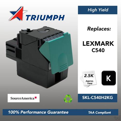 Remanufactured Skilcraft High Yield Toner, Black, Yield 3000 Remanufactured Skilcraft High Yield Toner, Black, Yield 3000