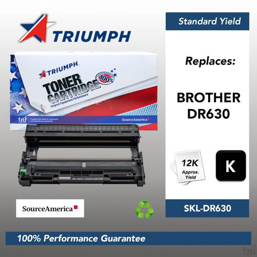 Remanufactured Skilcraft Drum Unit, Black, Yield 12000 Remanufactured Skilcraft Drum Unit, Black, Yield 12000