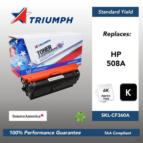Remanufactured Skilcraft Toner, Black, Yield 6000 Remanufactured Skilcraft Toner, Black, Yield 6000