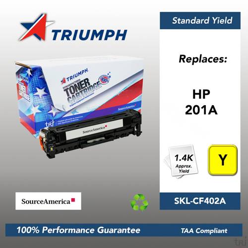 Remanufactured Skilcraft Toner, Yellow, Yield 1400 Remanufactured Skilcraft Toner, Yellow, Yield 1400