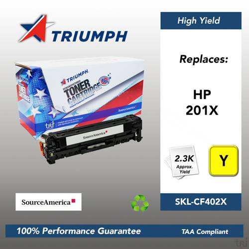 Remanufactured Skilcraft High Yield Toner, Yellow, Yield 2300 Remanufactured Skilcraft High Yield Toner, Yellow, Yield 2300