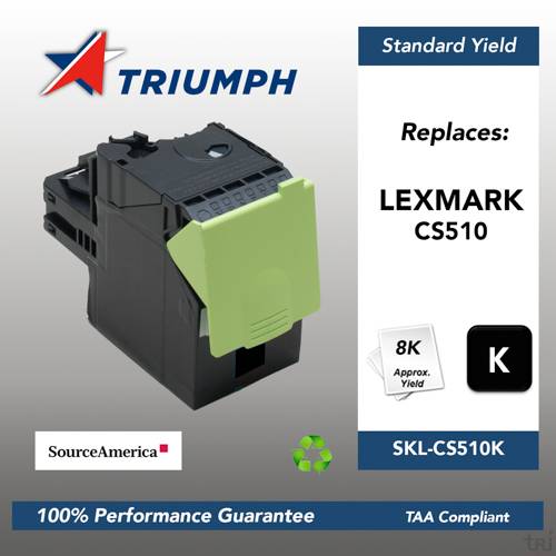 Remanufactured Skilcraft Toner, Black, Yield 8000 Remanufactured Skilcraft Toner, Black, Yield 8000