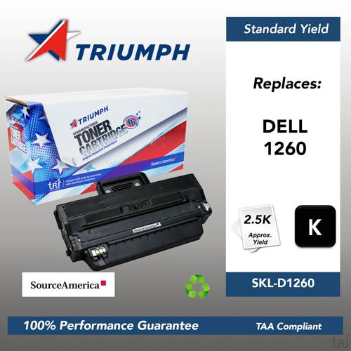 Remanufactured Skilcraft High Yield Toner, Black, Yield 2500 Remanufactured Skilcraft High Yield Toner, Black, Yield 2500