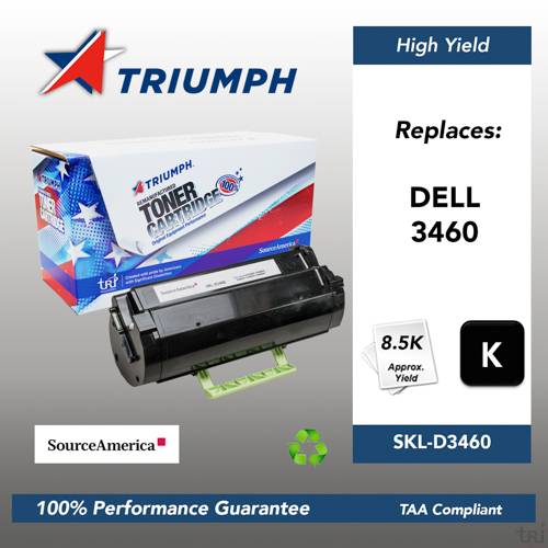 Remanufactured Skilcraft High Yield Toner, Black, Yield 8500 Remanufactured Skilcraft High Yield Toner, Black, Yield 8500