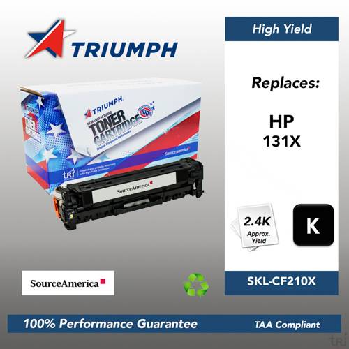 Remanufactured Skilcraft High Yield Toner, Black, Yield 2400 Remanufactured Skilcraft High Yield Toner, Black, Yield 2400