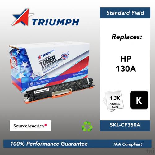 Remanufactured Skilcraft Toner, Black, Yield 1300 Remanufactured Skilcraft Toner, Black, Yield 1300