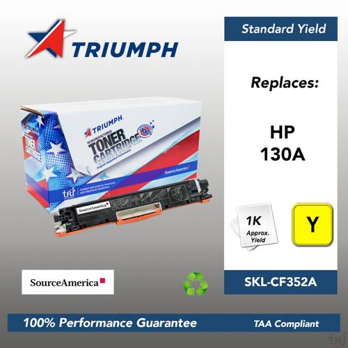 Remanufactured Skilcraft Toner, Yellow, Yield 1000 Remanufactured Skilcraft Toner, Yellow, Yield 1000