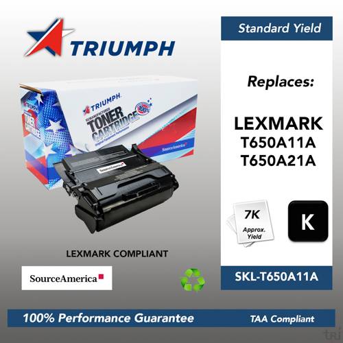 Remanufactured Skilcraft Toner, Black, Yield 7000 Remanufactured Skilcraft Toner, Black, Yield 7000