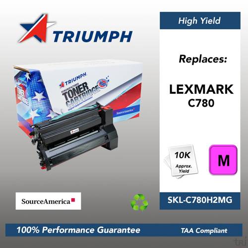 Remanufactured Skilcraft High Yield Toner, Magenta, Yield 10000 Remanufactured Skilcraft High Yield Toner, Magenta, Yield 10000