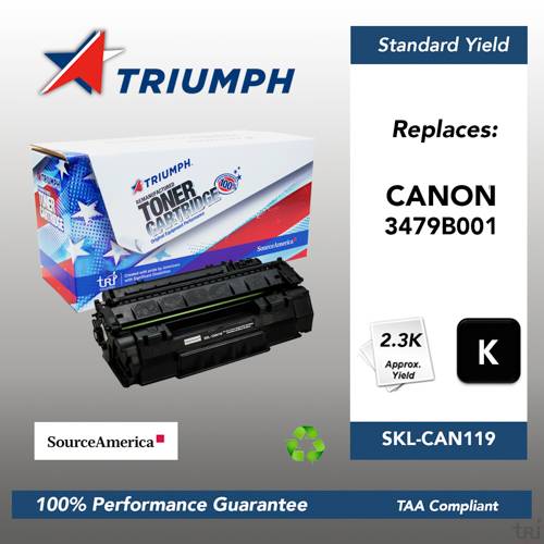 Remanufactured Skilcraft 119 Black Toner