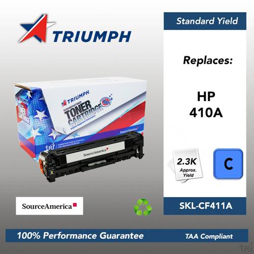 Remanufactured Skilcraft Toner, Cyan, Yield 2300
