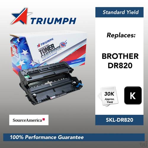 Remanufactured Skilcraft Drum Unit, Black, Yield 30000 Remanufactured Skilcraft Drum Unit, Black, Yield 30000