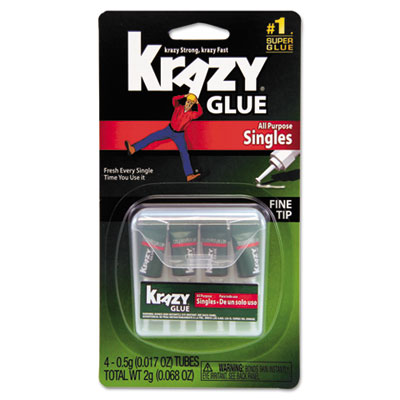 ADHESIVE,KRAZY GLUE,CLR