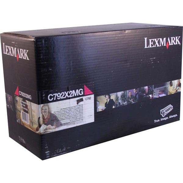 Lexmark Extra High Yield Magenta Toner Cartridge (20000 Yield) (For Use in Model C792/CS796) Lexmark Extra High Yield Magenta Toner Cartridge (20000 Yield) (For Use in Model C792/CS796)