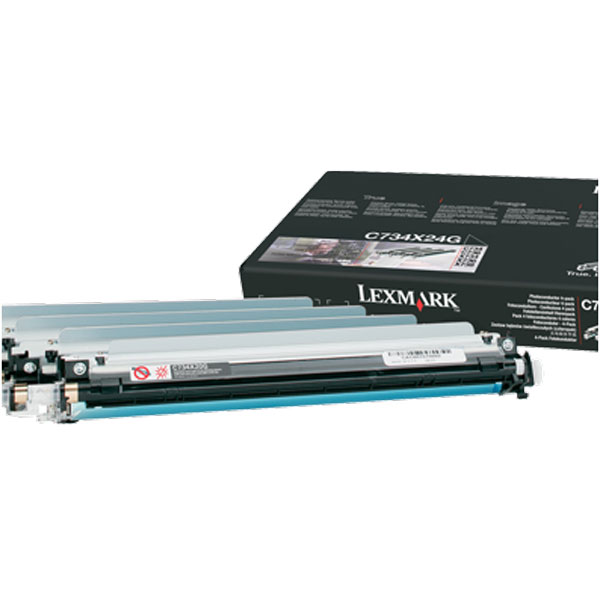 Lexmark Photoconductor Multipack, 4/EA of C734X20G