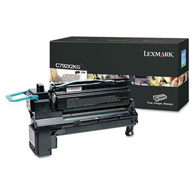 Lexmark Extra High Yield Black Toner Cartridge (20000 Yield) (For Use in Model C792/CS796)