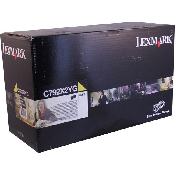 Lexmark Extra High Yield Yellow Toner Cartridge (20000 Yield) (For Use in Model C792/CS796) Lexmark Extra High Yield Yellow Toner Cartridge (20000 Yield) (For Use in Model C792/CS796)