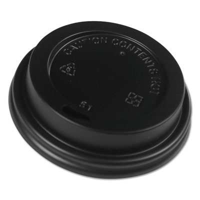 LID,DOME,8OZ,BK