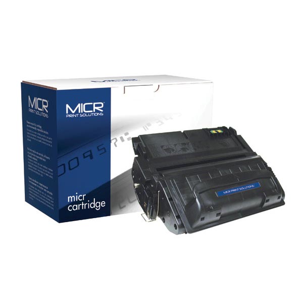 Remanufactured MICR Print Solutions Magnetic Ink Character Recognition Toner, Black, Yield 10000 Remanufactured MICR Print Solutions Magnetic Ink Character Recognition Toner, Black, Yield 10000
