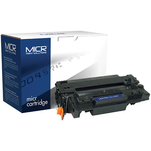 Remanufactured MICR Print Solutions Magnetic Ink Character Recognition Toner, Black, Yield 6000 Remanufactured MICR Print Solutions Magnetic Ink Character Recognition Toner, Black, Yield 6000