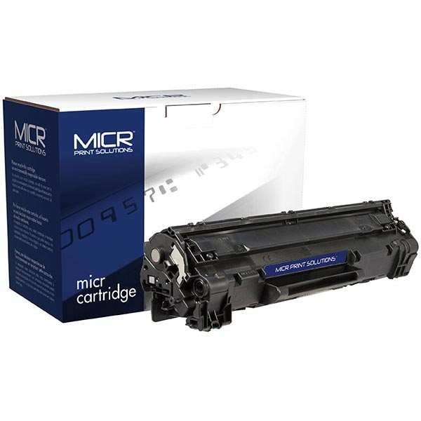Remanufactured MICR Print Solutions Magnetic Ink Character Recognition Toner, Black, Yield 1600 Remanufactured MICR Print Solutions Magnetic Ink Character Recognition Toner, Black, Yield 1600