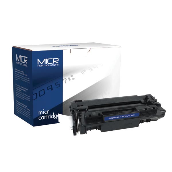 Remanufactured MICR Print Solutions Magnetic Ink Character Recognition High Yield Toner, Black, Yield 12000 Remanufactured MICR Print Solutions Magnetic Ink Character Recognition High Yield Toner, Black, Yield 12000