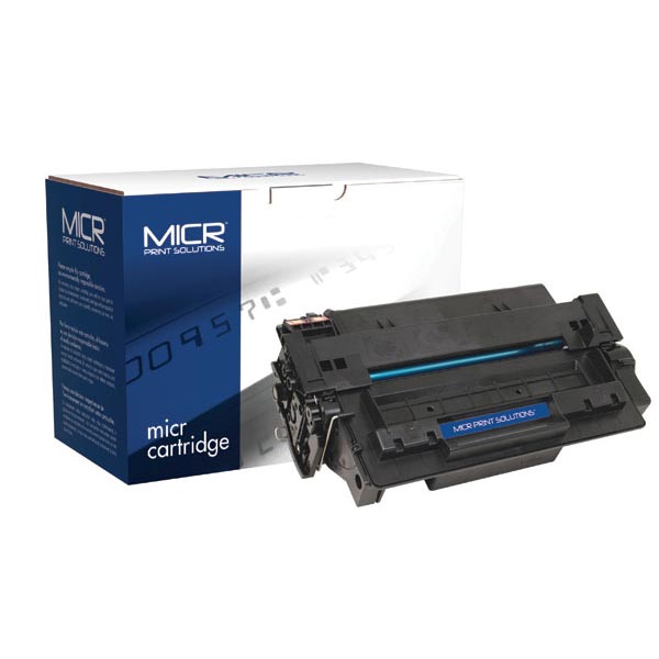 Remanufactured MICR Print Solutions Magnetic Ink Character Recognition Toner, Black, Yield 6500 Remanufactured MICR Print Solutions Magnetic Ink Character Recognition Toner, Black, Yield 6500