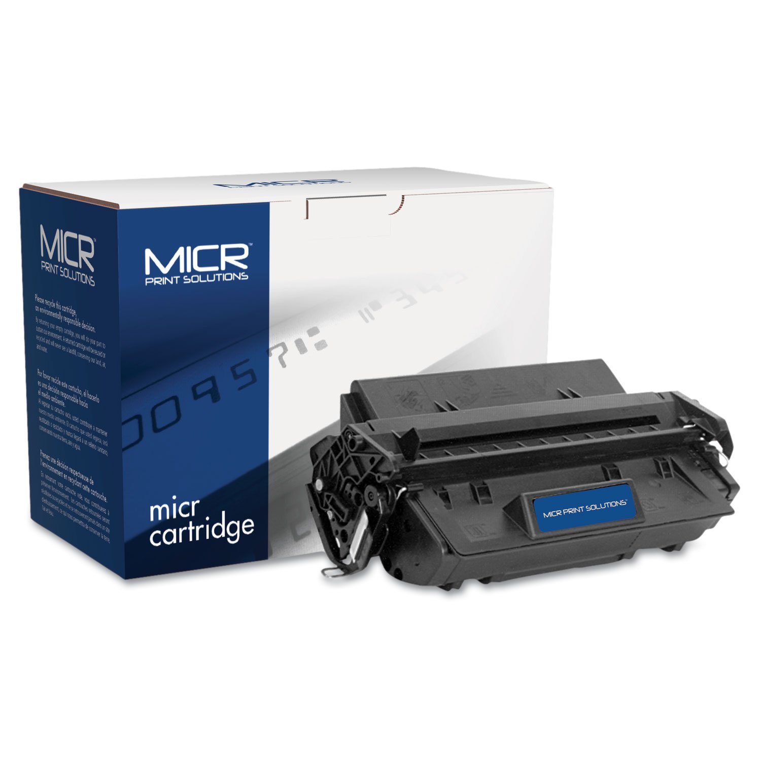 Remanufactured MICR Print Solutions Magnetic Ink Character Recognition High Yield Toner, Black, Yield 1300 Remanufactured MICR Print Solutions Magnetic Ink Character Recognition High Yield Toner, Black, Yield 1300