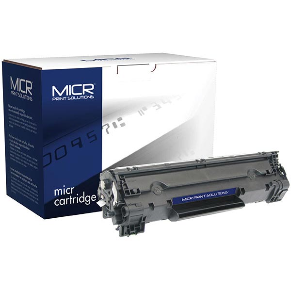 Remanufactured MICR Print Solutions Magnetic Ink Character Recognition Toner, Black, Yield 2100 Remanufactured MICR Print Solutions Magnetic Ink Character Recognition Toner, Black, Yield 2100