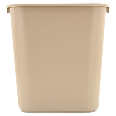 WASTEBASKET,PLAS,15H,BGE