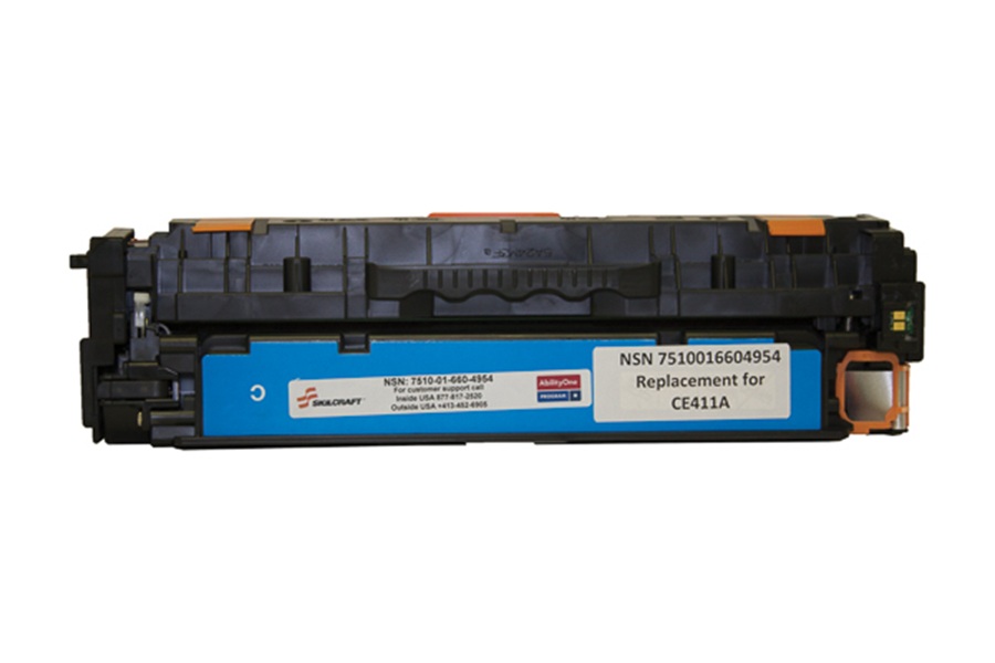 Skilcraft Cyan Reuse Toner, Yield 2600
