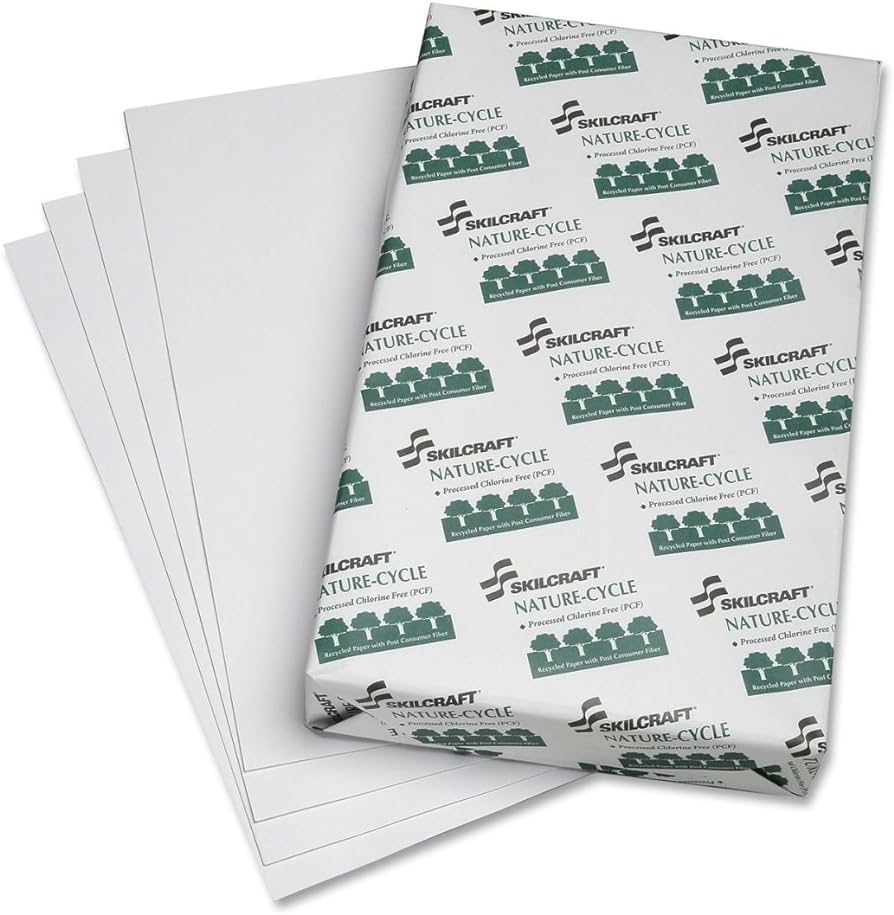 COPY PAPER, 87 BRIGHT, 20LB, 8-1/2 X 14,