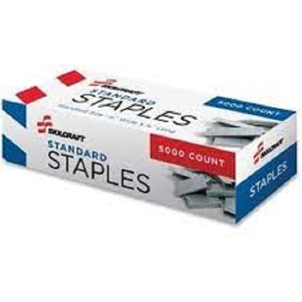 SKILCRAFT Standar Staples, 5000/BX