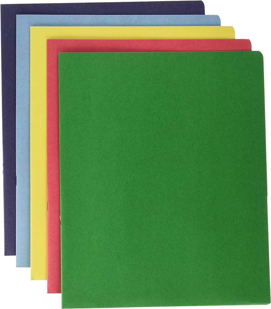 DOUBLE POCKET PORTFOLIO, LETTER SIZE, AS