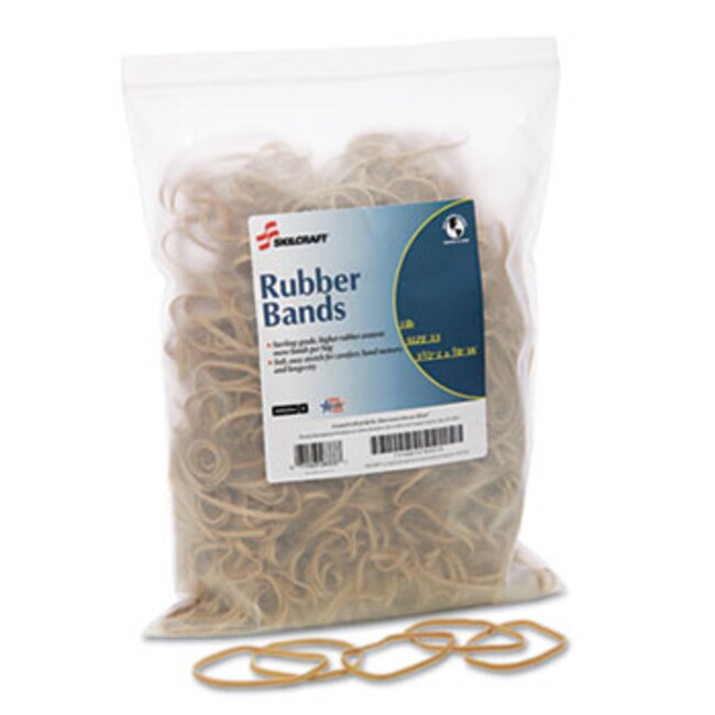 RUBBER BANDS, SIZE 33, 3-1/2 X 1/8, 850
