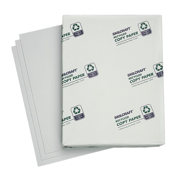 US FEDERAL SEAL PAPER, 87+ BRIGHT, LETTE