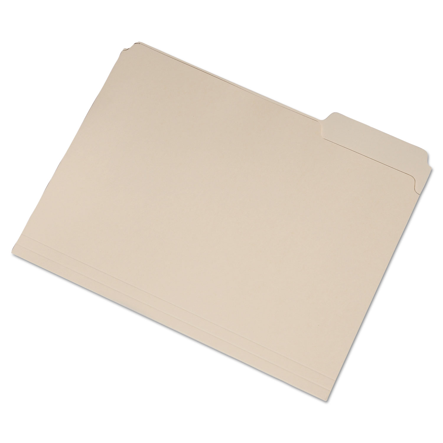 SINGLE TAB FILE FOLDER, 1/3 CUT, 3RD POS