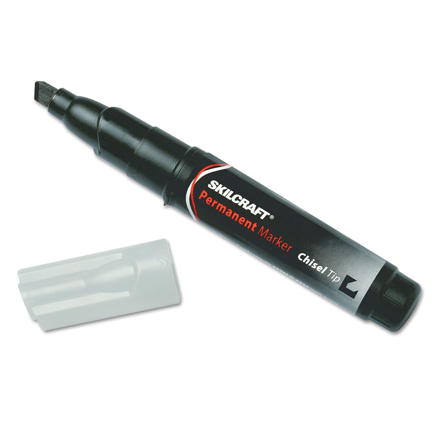 Skilcraft Black Permanent Marker, 1/DZ