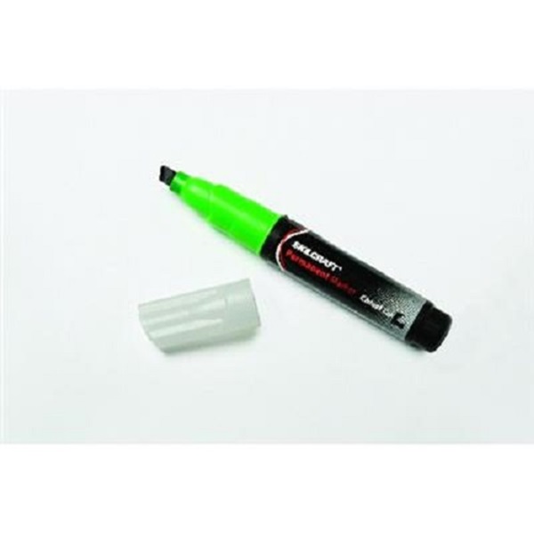 Skilcraft Green Permanent Marker, 1/DZ