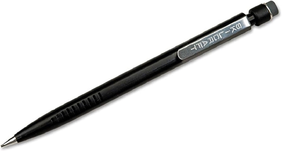 BOLD POINT MECHANICAL PENCIL, 1.1MM, BLA